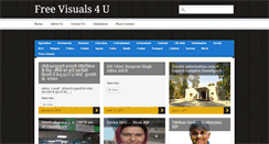 Desktop Screenshot of freevisuals4u.com