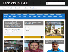 Tablet Screenshot of freevisuals4u.com